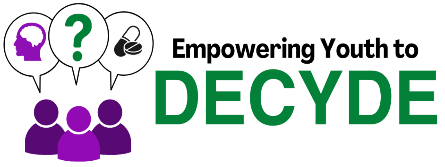 DECYDE (Drug Education Centred on Youth Decision Empowerment) logo